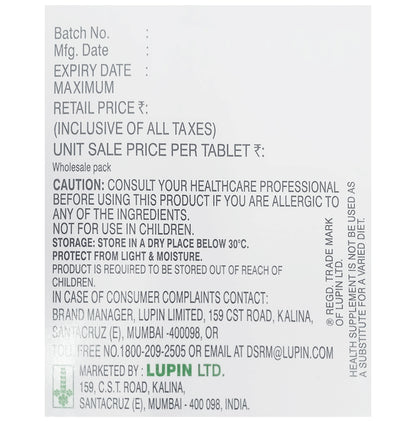 Lupiheme Heme Iron Polypeptides Tablet