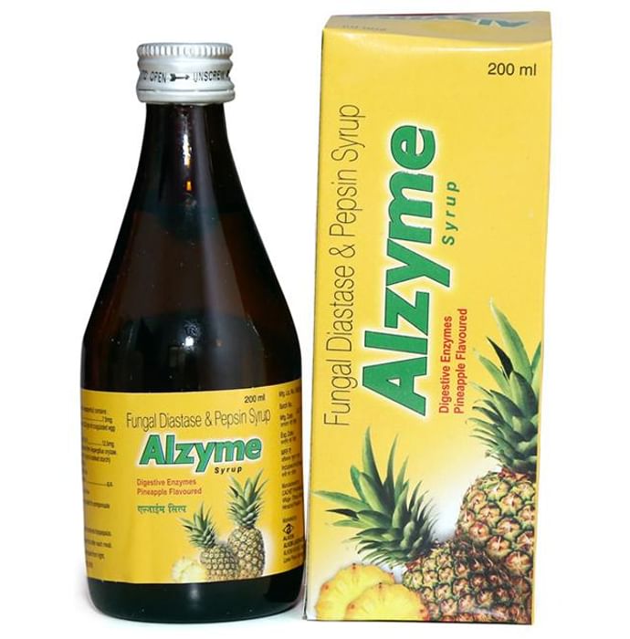 Alzyme Syrup Pineapple - Classic Derma