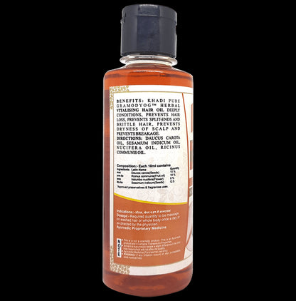 Khadi Pure Herbal Vitalising Hair Oil (210ml Each)