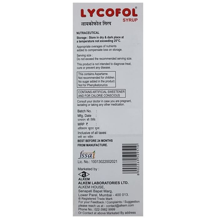 Lycofol Syrup