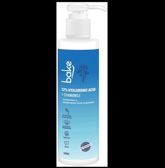 Bake 12% Hyaluronic Acid Face Cleanser - Classic Derma