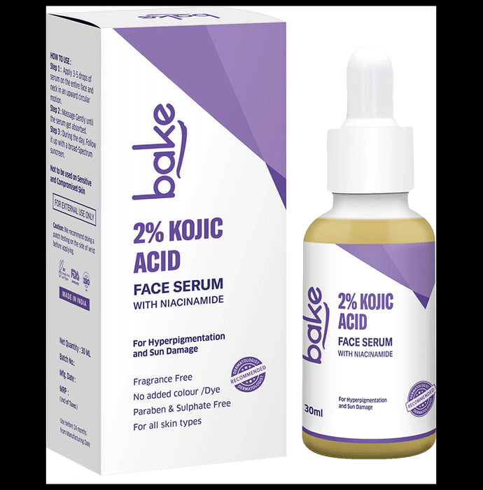 Bake 2% Kojic Acid Face Serum - Classic Derma