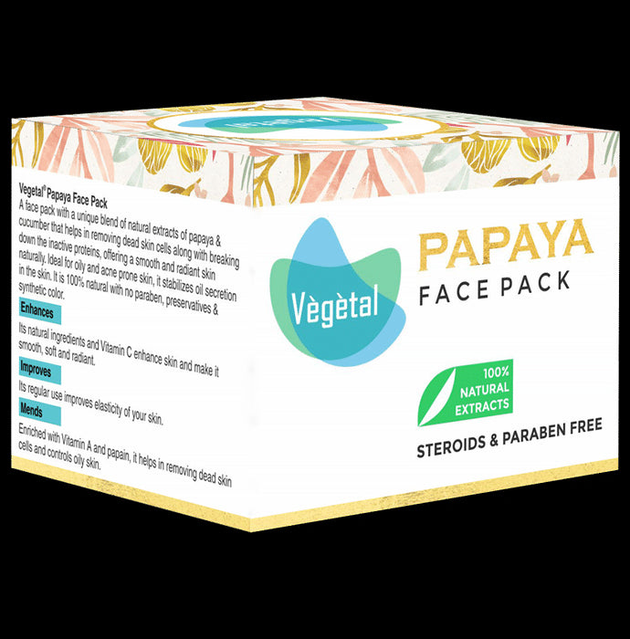 AMA Vegetal Papaya Face Pack - Classic Derma