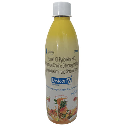 Lysicon V Syrup Mixed Fruit Sugar Free - Classic Derma