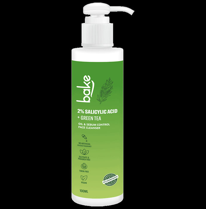 Bake 2% Salicylic Acid Face Cleanser - Classic Derma