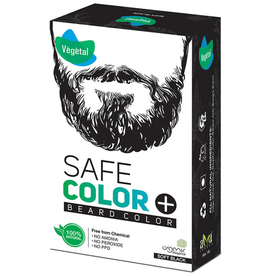 AMA Vegetal Safe Beard Color Soft Black - Classic Derma