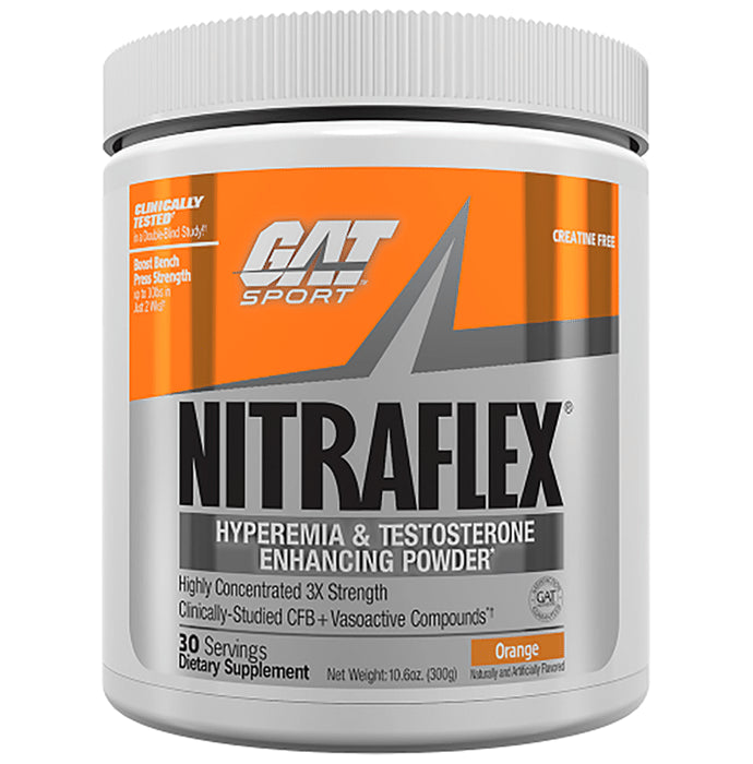 GAT Sport Nitraflex Powder Orange - Classic Derma