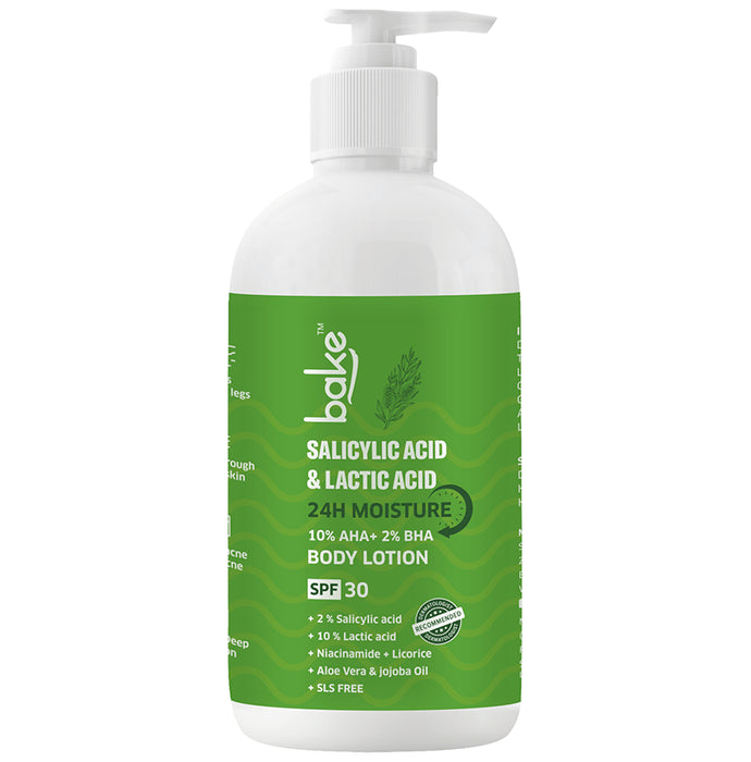 Bake Lactic Acid & Salicylic Acid Body SPF 30 - Classic Derma