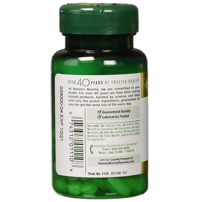 Nature's Bounty Potassium 99mg Caplet (100 Each)