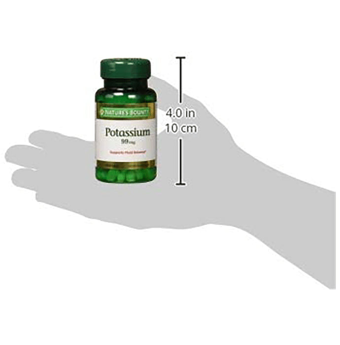 Nature's Bounty Potassium 99mg Caplet (100 Each)