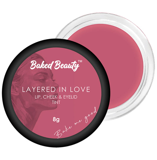 Baked Beauty Sweet Tooth Tint Lip, Cheek & Eyelid Tint Layered In Love - Classic Derma