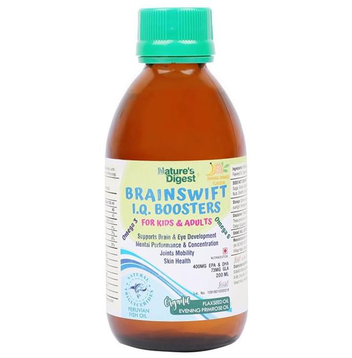 Nature's Digest Brain Swift I.Q. Boosters - Classic Derma