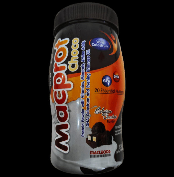 Macprot Protein with Vitamins & Minerals | Flavour Chocolate Powder - Classic Derma