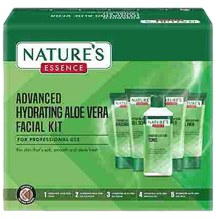 Nature's Essence Advanced Hydrating Aloe Vera Facial Kit - Classic Derma