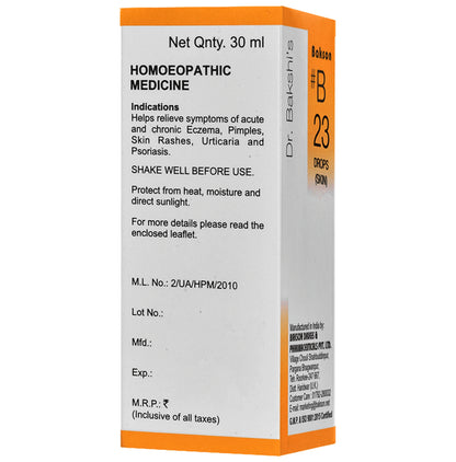 Bakson B23 Skin Drop