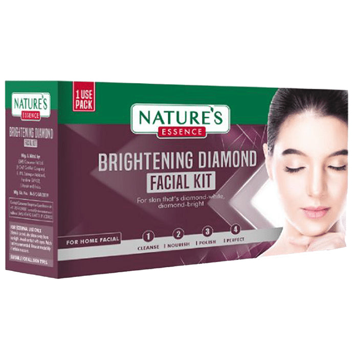 Nature's Essence Brightening Diamond Facial Kit - Classic Derma