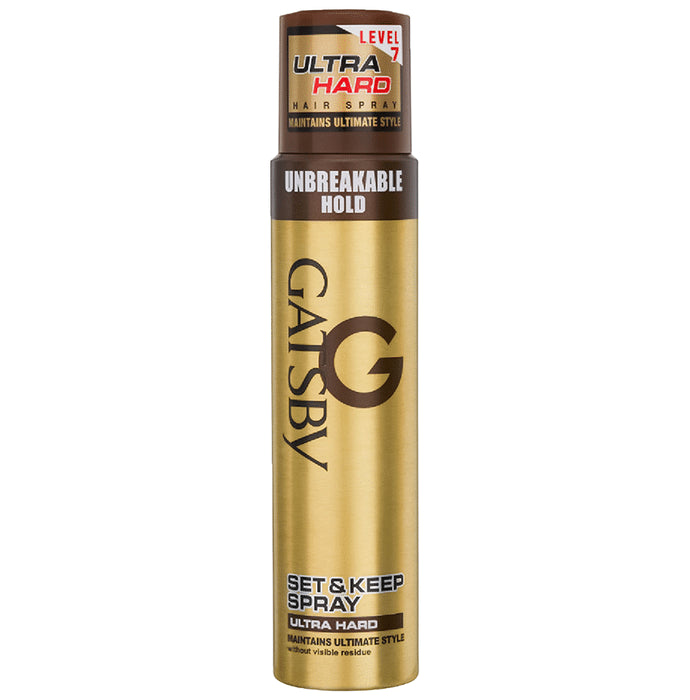 Gatsby Set & Keep Hair Spray Ultra Hard - Classic Derma