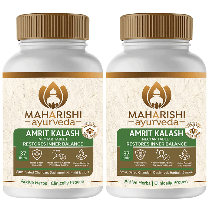 Maharishi Amrit Kalash - Dual Pack (With Sugar Free Tablets)