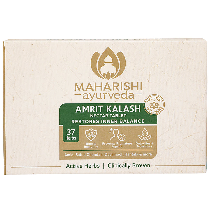 Maharishi Ayurveda Amrit Kalash Nectar Tablet | For Immunity & Anti-Ageing Benefits - Classic Derma