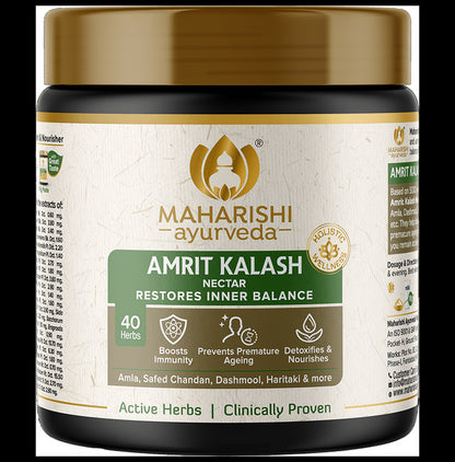 Maharishi Ayurveda Combo of Amrit Kalash 60 Tablets & 600gm Paste