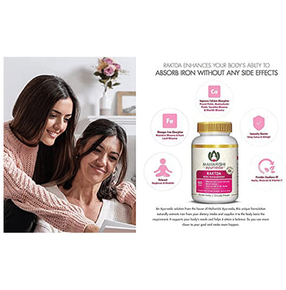 Maharishi Ayurveda Raktda Iron Management Tablet