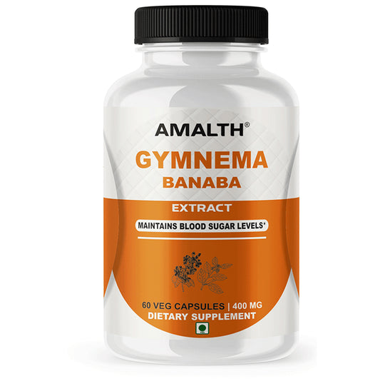 Amalth Gymnema Banaba Extract Veg Capsules - Classic Derma