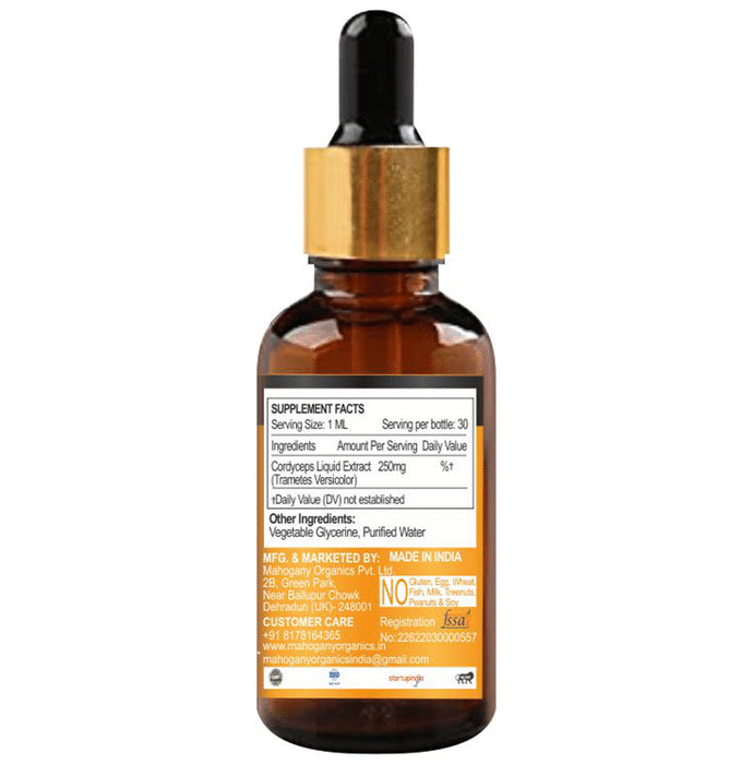 Mahogany Cordyceps Liquid Extract