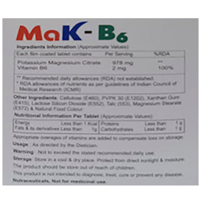 Mak-B6 Tablet