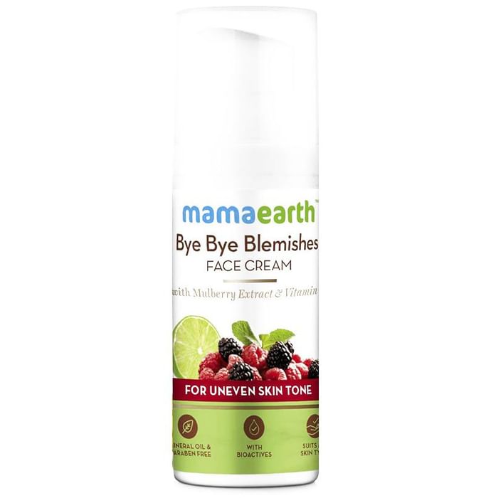 Mamaearth Bye Bye Blemishes Face Cream | With Mulberry Extract & Vitamin C | Paraben-Free - Classic Derma