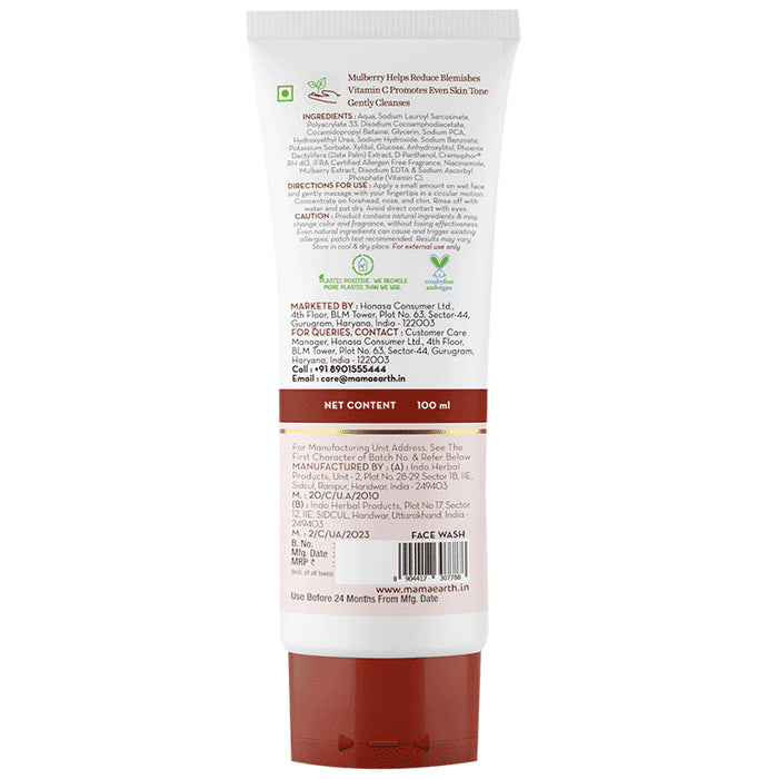 Mamaearth Bye Bye Blemishes Face Wash