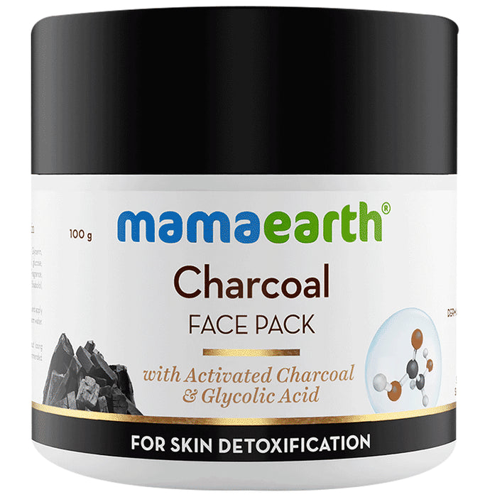 Mamaearth Charcoal Face Pack - Classic Derma