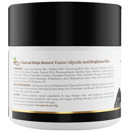 Mamaearth Charcoal Face Pack