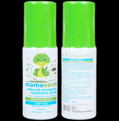 Mamaearth Natural Mosquito Repellent (3 Months Plus) - Classic Derma