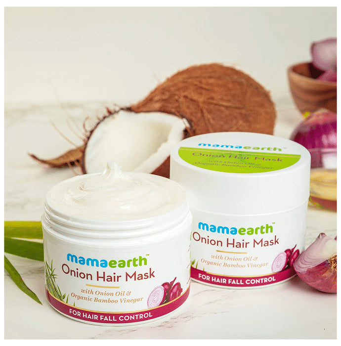 Mamaearth Onion Hair Mask | For Healthy Hair & Scalp