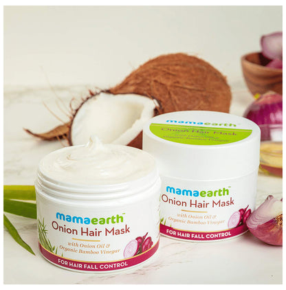 Mamaearth Onion Hair Mask | For Healthy Hair & Scalp