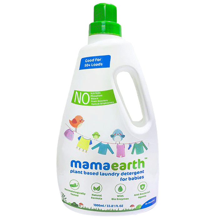 Mamaearth Plant-Based Laundry Detergent for Babies - Classic Derma