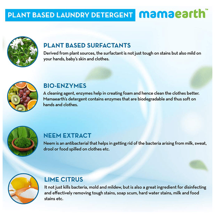 Mamaearth Plant Based Laundry Detergent for Babies