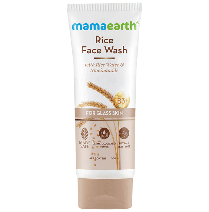 Mamaearth Rice Face Wash - Classic Derma