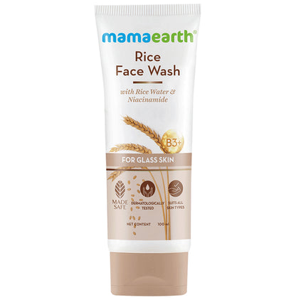 Mamaearth Rice Face Wash - Classic Derma