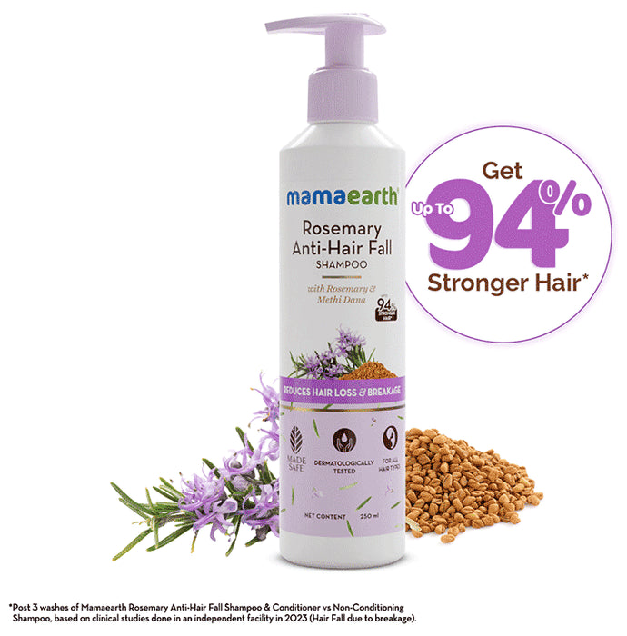 Mamaearth Rosemary Anti Hairfall Shampoo