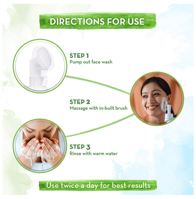 Mamaearth Tea Tree Foaming Face Wash with Salicylic Acid | For Acne & Pimples