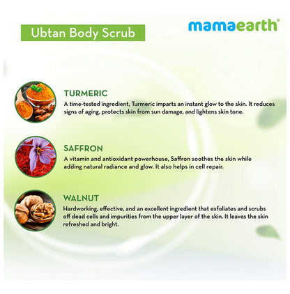 Mamaearth Ubtan Body Scrub