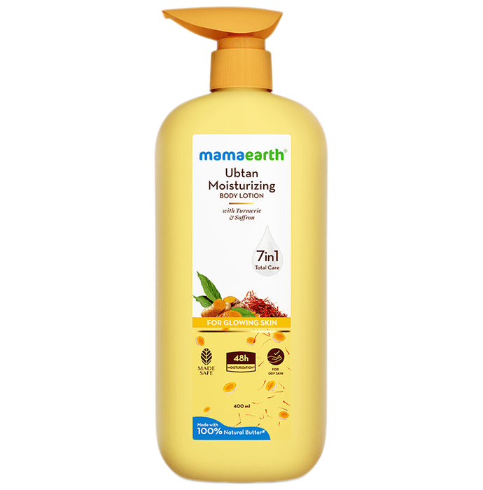 Mamaearth Ubtan Moisturising Body Lotion - Classic Derma