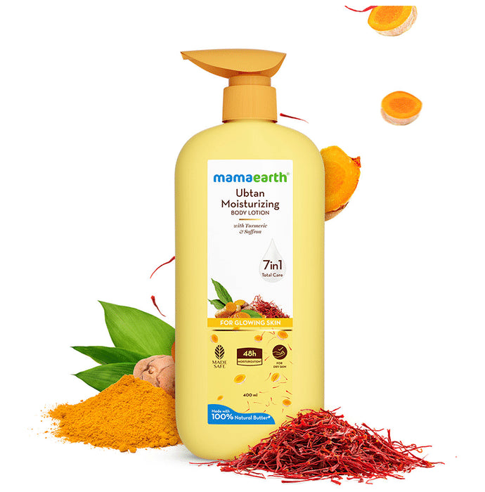 Mamaearth Ubtan Moisturising Body Lotion