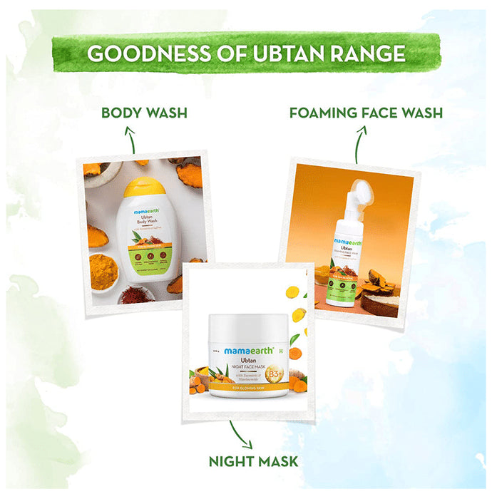 Mamaearth Ubtan Ultra Light Gel Oil Free Moisturizer | Paraben & Silicone Free | Suits All Skin Types