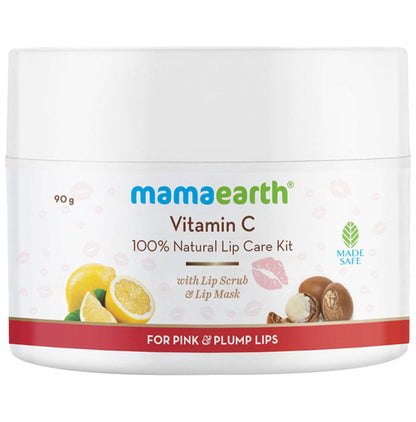 Mamaearth Vitamin C 100% Natural Lip Care Kit - Classic Derma