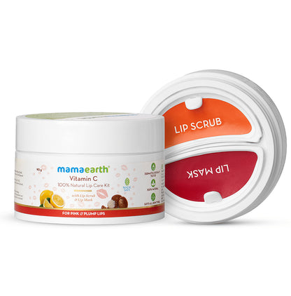 Mamaearth Vitamin C 100% Natural Lip Care Kit