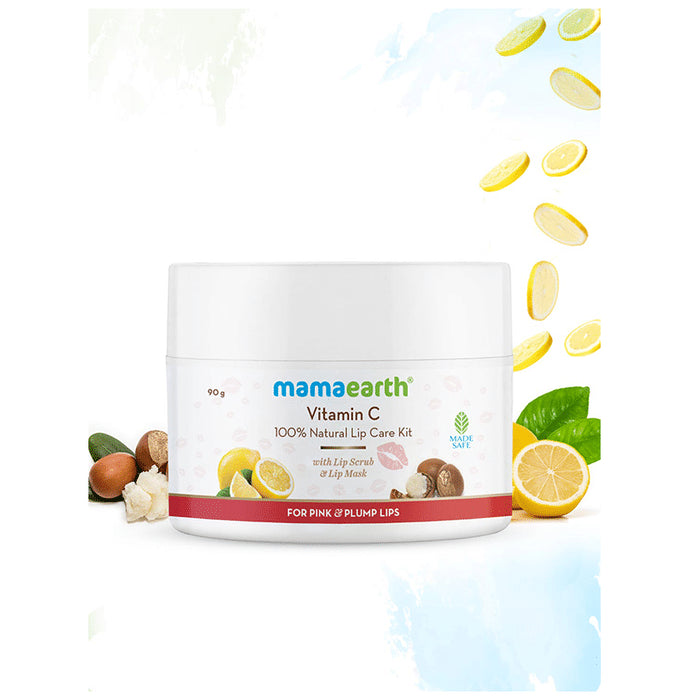 Mamaearth Vitamin C 100% Natural Lip Care Kit