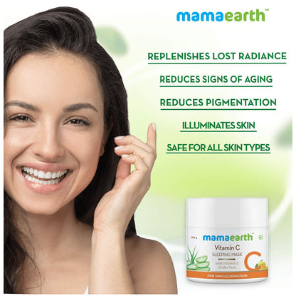 Mamaearth Vitamin C Sleeping Mask