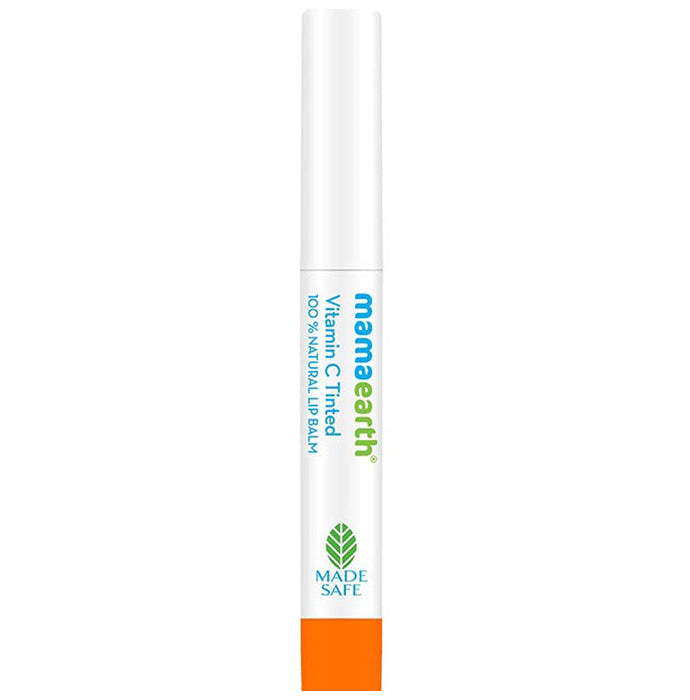 Mamaearth Vitamin C Tinted 100% Natural Lip Balm - Classic Derma